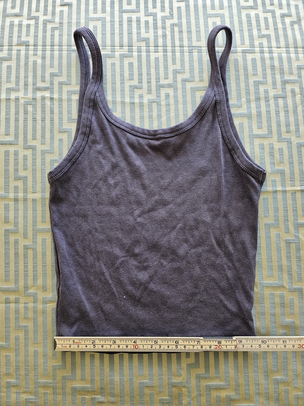 Classic Ribbed Tank Top - Navy - Picture 6 of 6